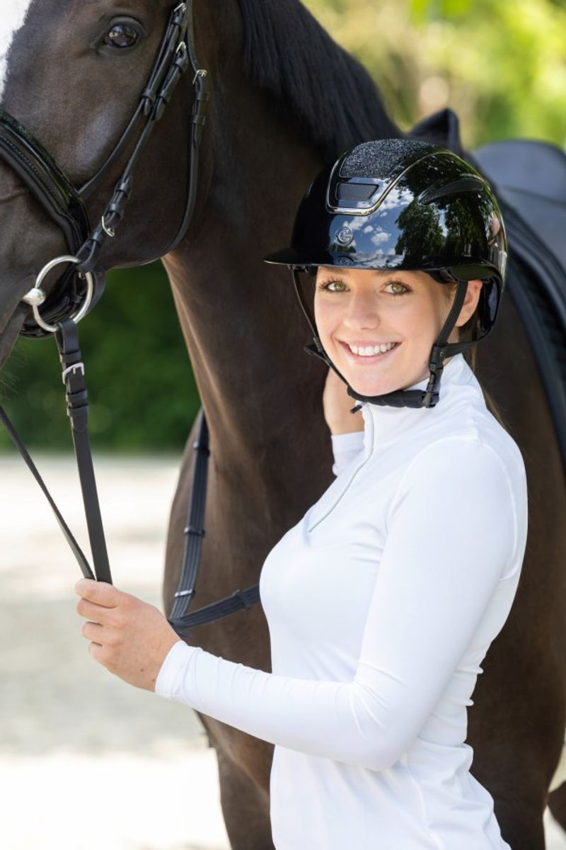 Covalliero Elite Ridehjelm - Sort