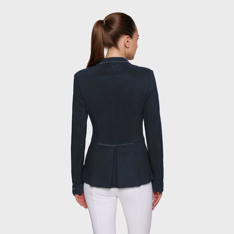 SS25 Samshield Victorine Crystal Fabric - Navy