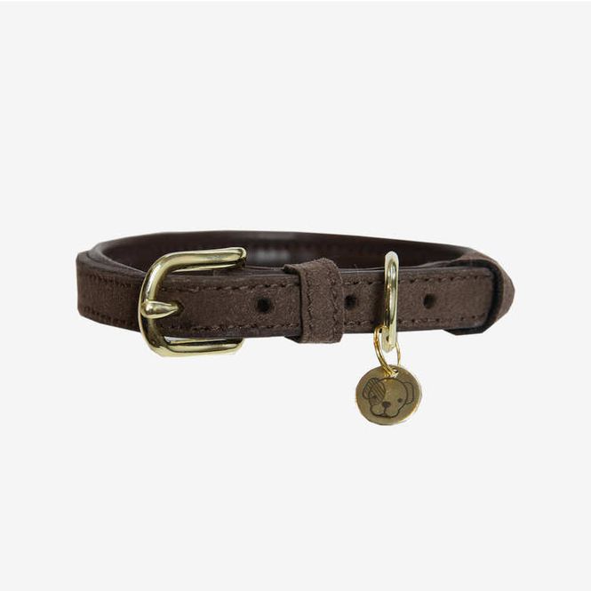 Hovedbilde Kentucky Dog Collar Leather Velvet