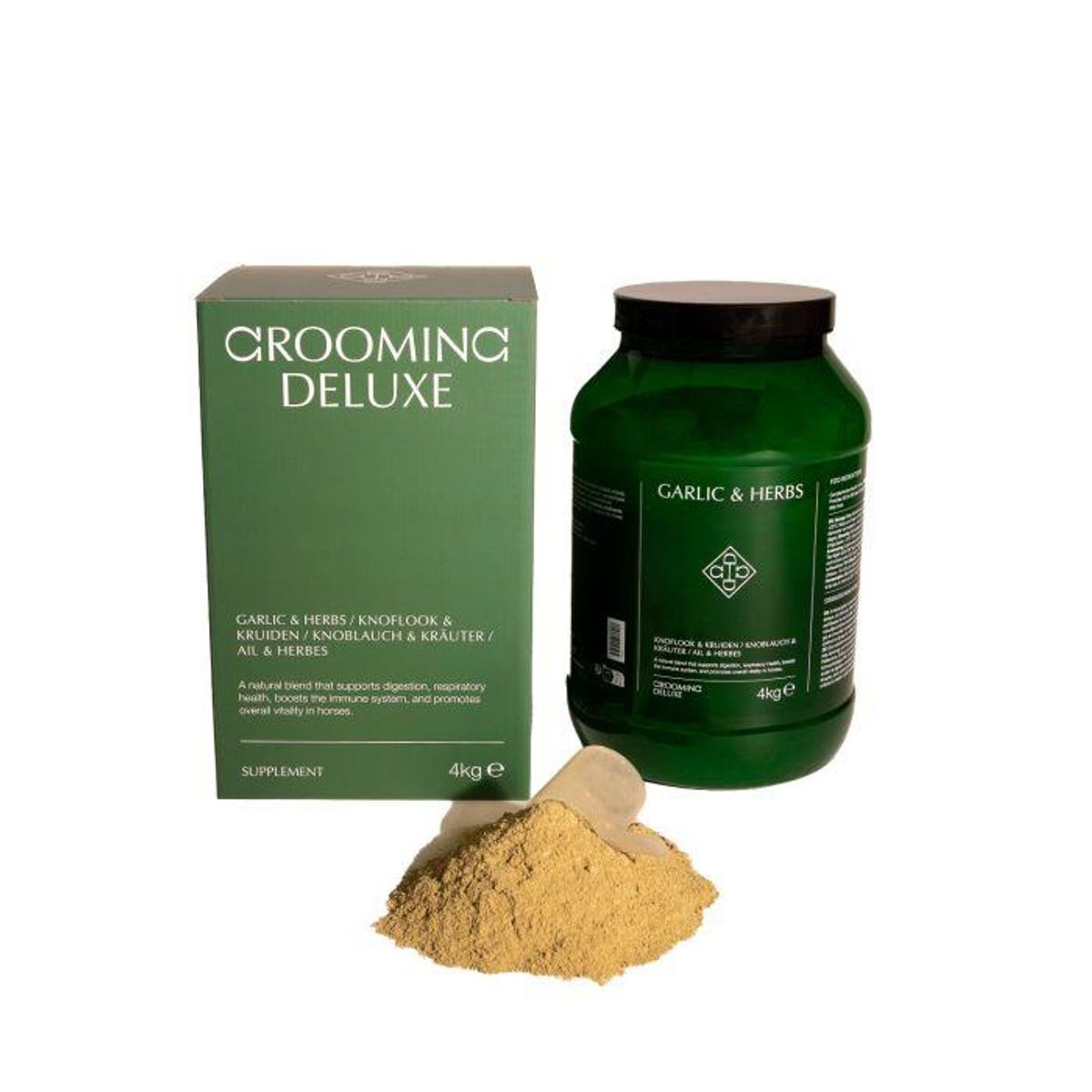 Grooming Deluxe Garlic & Herbs 4kg