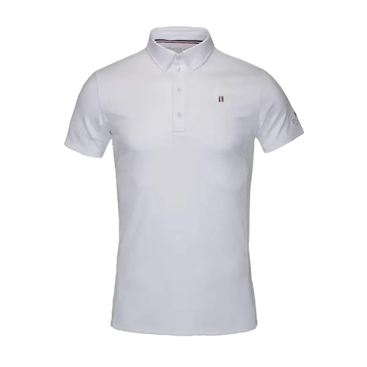 Kingsland Classic Stevneskjorte Unisex - Hvit