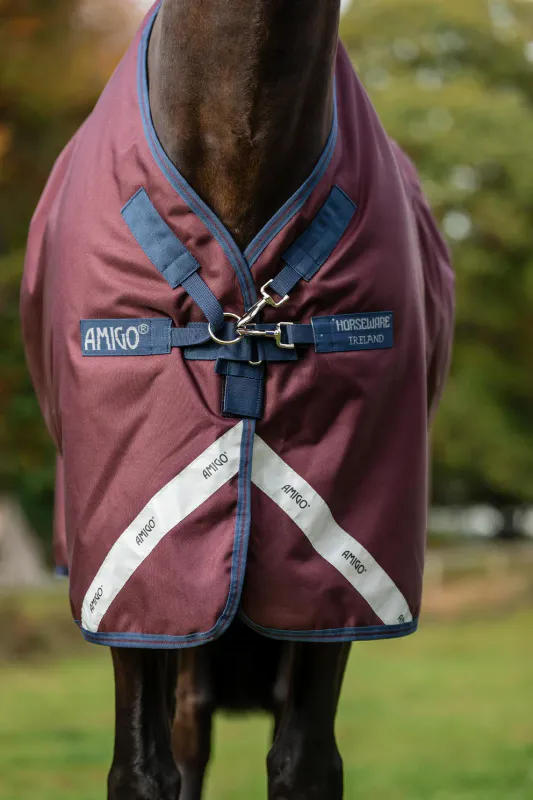 Amigo 1200D Plus 100gr - Burgundy/Navy & Titanium Grey