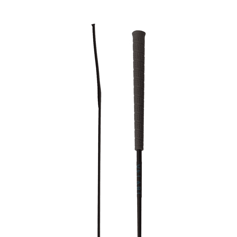 Velari Dressurpisk Gummi Grep - 100cm
