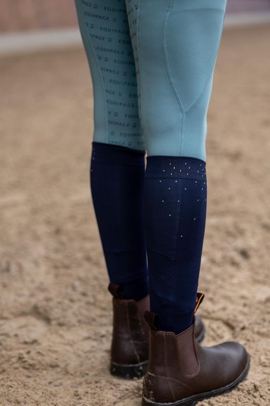 Equipage Rhinestone Ridesokker 