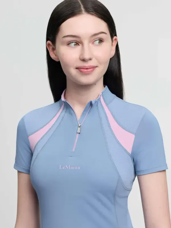 LeMieux Mia Mesh Rideskjorte til Junior - Powder Blue