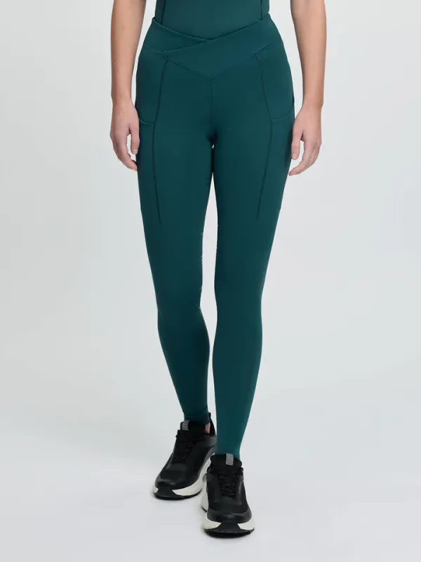 LeMieux Simone Ridetights Half Grip - Jungle