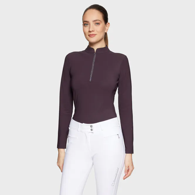 Hovedbilde Samshield Brunella Trenings skjorte - Aubergine