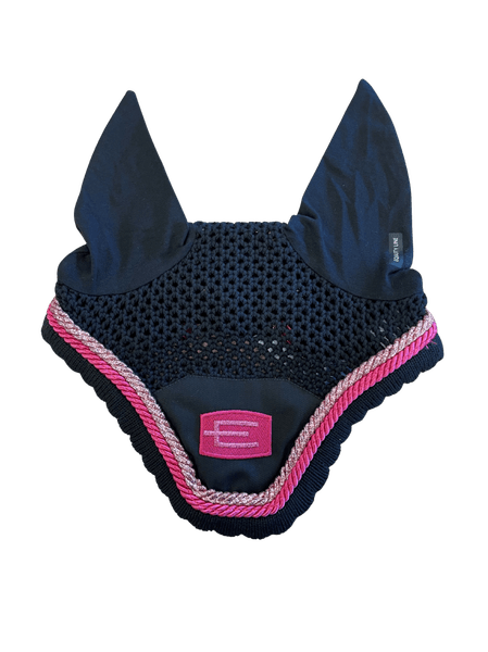 Hovedbilde Kim E - Logo Ørehette Sort/Rosa m/Glitter Rosa
