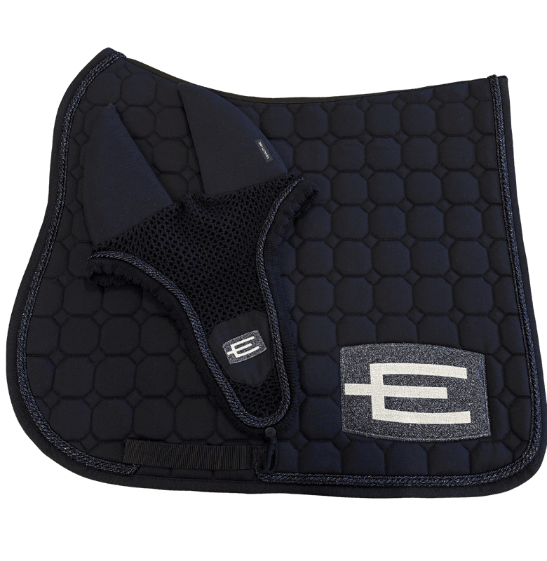 Ruben Soundless E - Logo Ørehette - Navy/Hvit   
