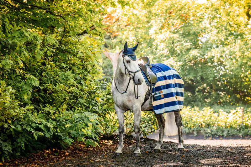 Horseware Newmarket Fleece Cooler - Witney Navy