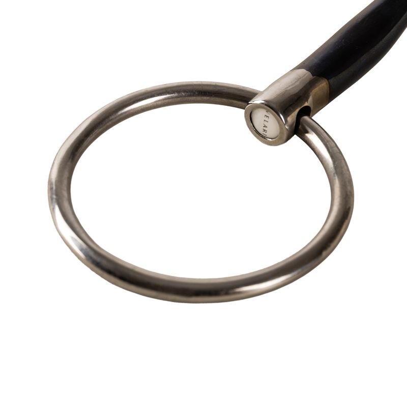 Velari Snaffle Double Jointed Loose Ring Sweet Iron - 14mm
