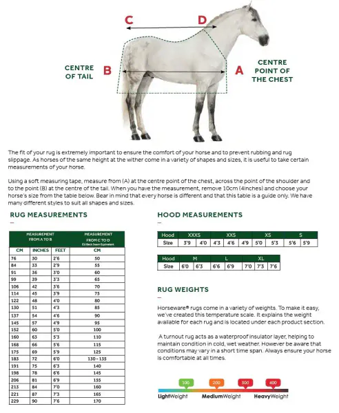 Hovedbilde Horseware Newmarket Trenings Dekken - Witney Gold