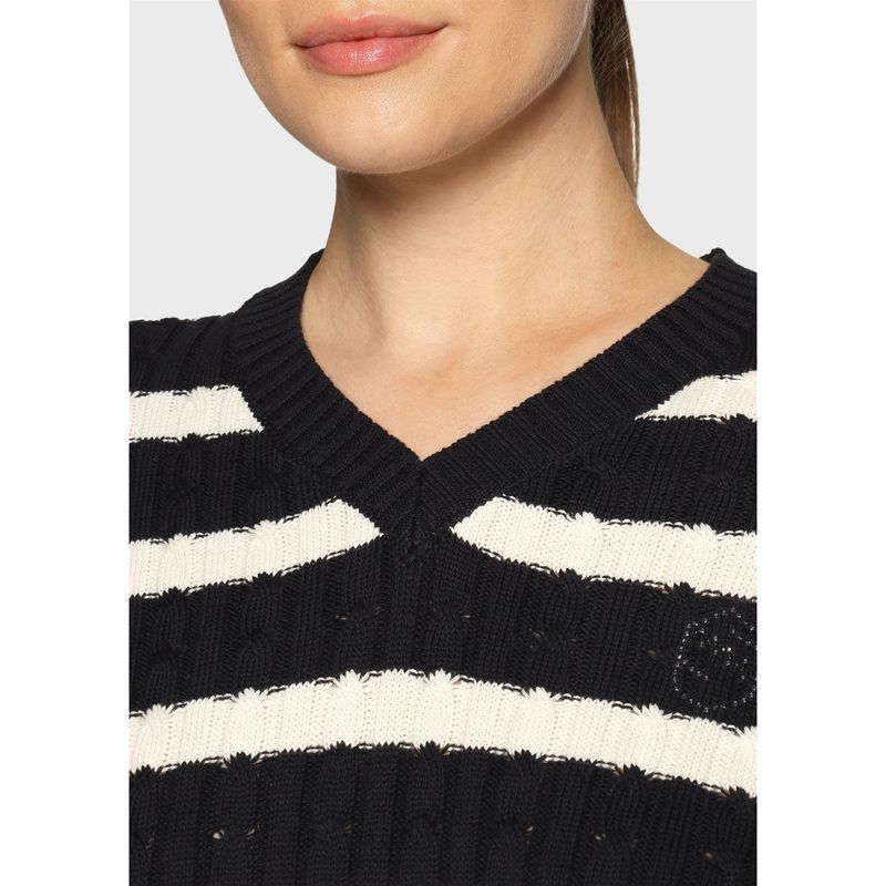Samshield Lisa Twisted - Navy/Hvit