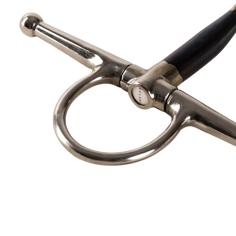 Velari Full Cheek Double Jointed Sweet Iron - 14mm